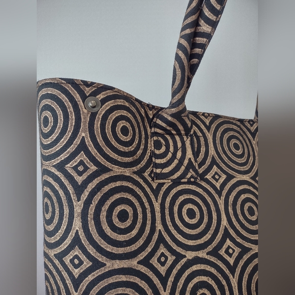 Ankara Print Tote - Picture 4 of 8